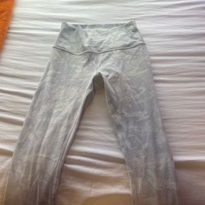 LULULEMON leggings white camo